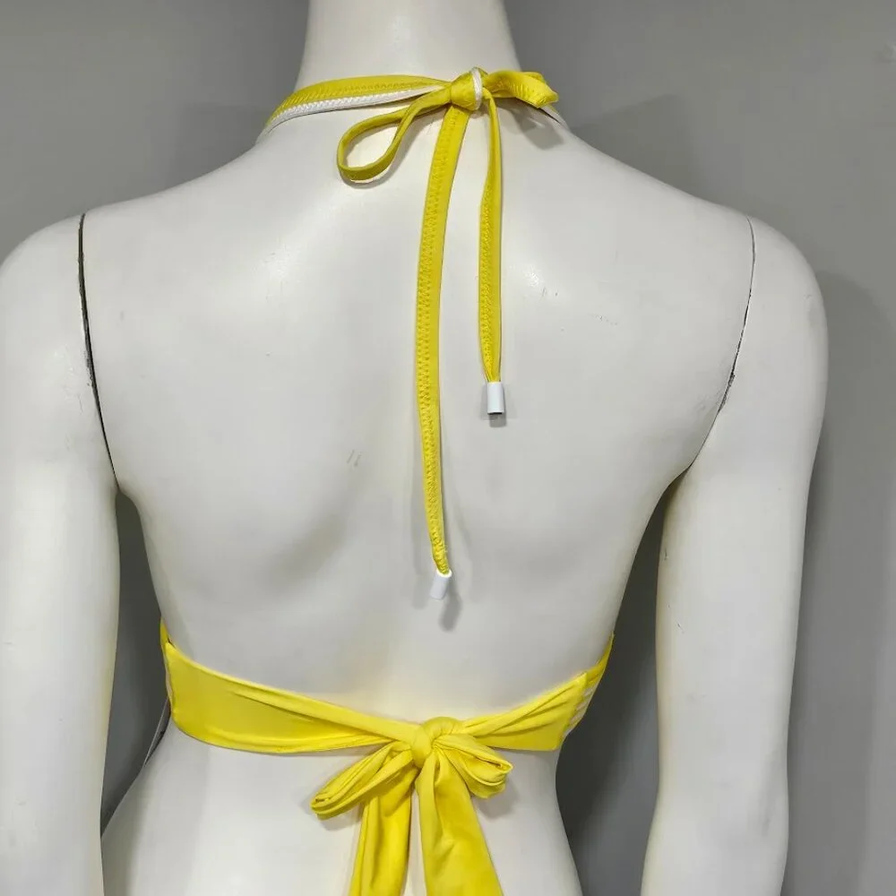 Trina Turk Monaco Pleated Halter Bikini Top - Picture 4 of 8